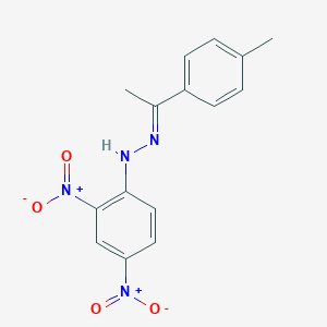 B223696 Ethanone, 1-(4-methylphenyl)-, (2,4-dinitrophenyl)hydrazone CAS No. 1237-49-6