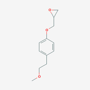 B022392 2-((4-(2-Methoxyethyl)phenoxy)methyl)oxirane CAS No. 56718-70-8