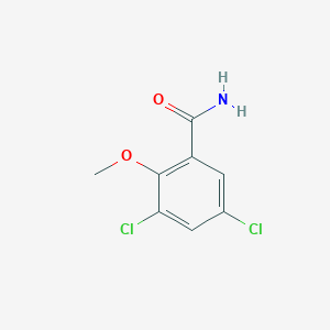molecular formula C8H7Cl2NO2 B223962 3,5-Dichloro-2-methoxybenzamide 