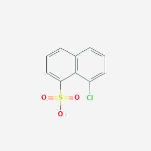 molecular formula C10H6ClO3S- B223991 8-Chloronaphthalene-1-sulfonate 