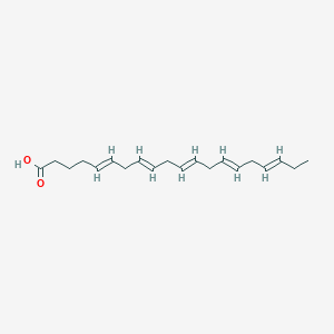 molecular formula C19H26O3 B223996 (5E,8E,11E,14E,17E)-二十五碳-5,8,11,14,17-五烯酸 CAS No. 1553-41-9