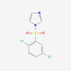molecular formula C9H6Cl2N2O2S B223999 1-(2,5-Dichlorophenyl)sulfonylimidazole 