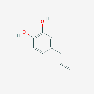 molecular formula C9H10O2 B224006 4-烯丙基苯-1,2-二醇 CAS No. 1126-61-0