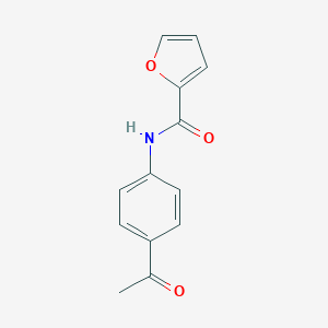 molecular formula C13H11NO3 B224025 N-(4-acetylphenyl)furan-2-carboxamide 