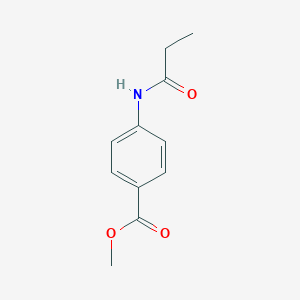 molecular formula C11H13NO3 B224029 Methyl 4-(propanoylamino)benzoate 