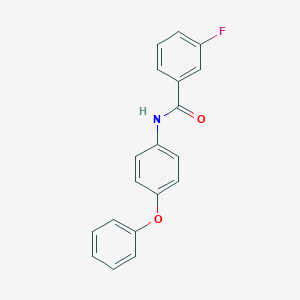 molecular formula C19H14FNO2 B224053 3-fluoro-N-(4-phenoxyphenyl)benzamide 