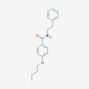 molecular formula C19H23NO2 B224086 4-butoxy-N-(2-phenylethyl)benzamide 
