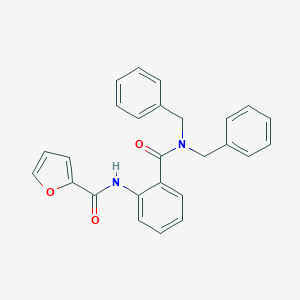 N-{2-[(dibenzylamino)carbonyl]phenyl}-2-furamide