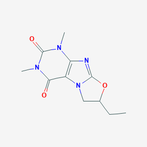 molecular formula C11H14N4O3 B224108 Uaxrdadggkigdl-uhfffaoysa- 