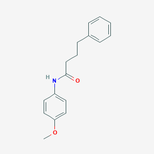 molecular formula C17H19NO2 B224112 N-(4-methoxyphenyl)-4-phenylbutanamide 