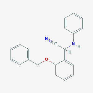Anilino[2-(benzyloxy)phenyl]acetonitrile