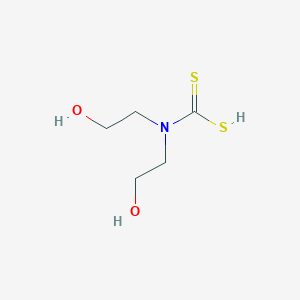 molecular formula PbCrO4+PbSO4 B224131 Dihydroxyethyldithiocarbamate CAS No. 1528-72-9