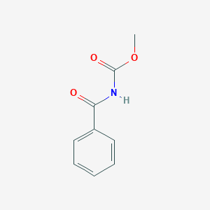 molecular formula C9H9NO3 B224147 Benzoylcarbamic acid methyl ester 