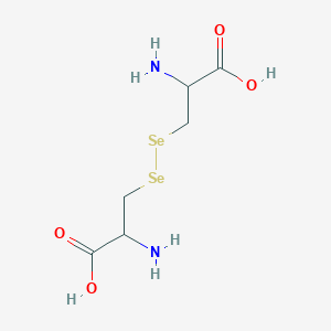 molecular formula C6H12N2O4Se2 B224153 硒代半胱氨酸 CAS No. 1464-43-3