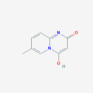molecular formula C9H8N2O2 B224200 4-hydroxy-7-methylpyrido[1,2-a]pyrimidin-2-one 