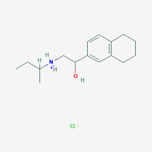 molecular formula C16H26ClNO B224245 Butidrine hydrochloride CAS No. 1506-12-3