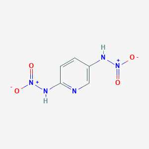 B022430 N-(5-Nitramidopyridin-2-yl)nitramide CAS No. 103769-72-8