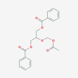 molecular formula C20H20O7 B022433 2-(乙酰氧基甲氧基)-1,3-丙二醇二苯甲酸酯 CAS No. 110874-22-1