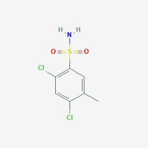 molecular formula C7H7Cl2NO2S B224358 2,4-Dichloro-5-methylbenzenesulfonamide 