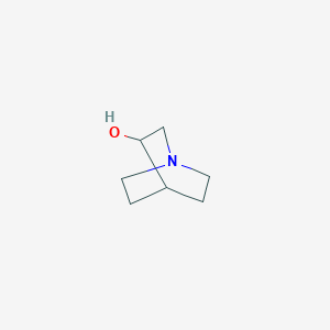 molecular formula C7H13NO B022445 3-奎宁醇 CAS No. 1619-34-7