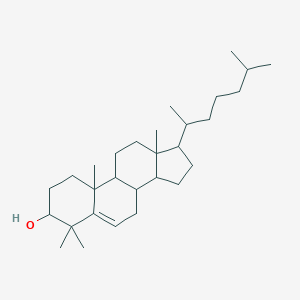molecular formula C9H14ClN B224553 胆固醇-5-烯-3β-醇，4,4-二甲基- CAS No. 1253-88-9