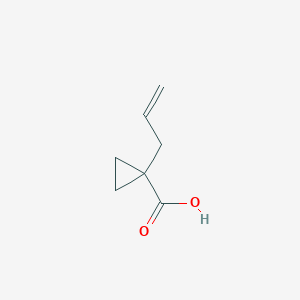 molecular formula C7H10O2 B022462 1-烯丙基环丙烷羧酸 CAS No. 80360-57-2