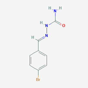 molecular formula C8H8BrN3O B224764 4-Bromobenzaldehyde semicarbazone CAS No. 14066-66-1