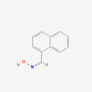 molecular formula C11H9NO B224765 (NZ)-N-(naphthalen-1-ylmethylidene)hydroxylamine CAS No. 13504-46-6