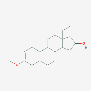 molecular formula C20H30O2 B224922 13-乙基-3-甲氧基刚烷-2,5(10)-二烯-17β-醇 CAS No. 14507-49-4