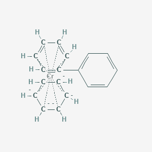 molecular formula C18H16Cr-6 B225033 Benzenebiphenylchromium CAS No. 12095-46-4