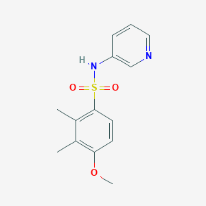 4-Methoxy-2,3-dimethyl-N-pyridin-3-yl-benzenesulfonamide