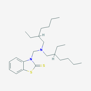 B022506 2(3H)-Benzothiazolethione, 3-((bis(2-ethylhexyl)amino)methyl)- CAS No. 105254-85-1