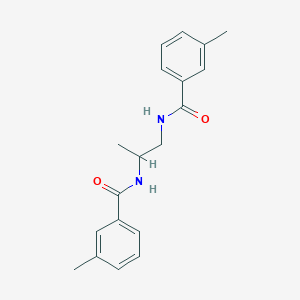 3-methyl-N-{1-methyl-2-[(3-methylbenzoyl)amino]ethyl}benzamide