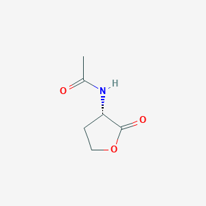 molecular formula C6H9NO3 B022513 乙酰-L-高丝氨酸内酯 CAS No. 51524-71-1