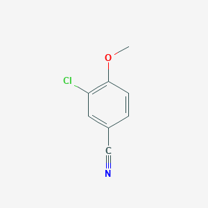 molecular formula C8H6ClNO B022515 3-氯-4-甲氧基苯甲腈 CAS No. 102151-33-7