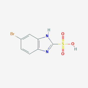 5-Bromo-1H-benzo[d]imidazole-2-sulfonic acid