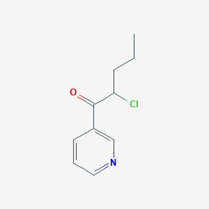 B022533 2-Chloro-1-(pyridin-3-yl)pentan-1-one CAS No. 106430-51-7