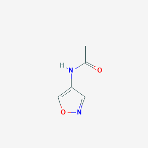 molecular formula C5H6N2O2 B022534 N-(1,2-Oxazol-4-yl)acetamide CAS No. 108512-00-1
