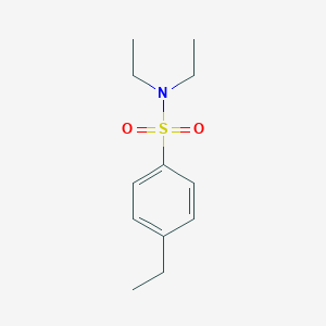 molecular formula C12H19NO2S B225386 N,N,4-triethylbenzenesulfonamide 