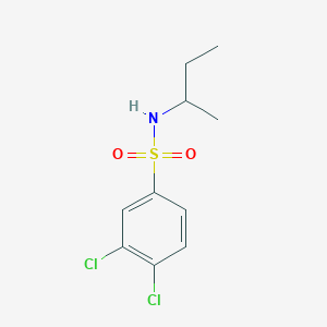 molecular formula C10H13Cl2NO2S B225471 N-(sec-butyl)-3,4-dichlorobenzenesulfonamide 