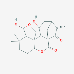 molecular formula C20H26O6 B225639 Nodosin CAS No. 10391-09-0