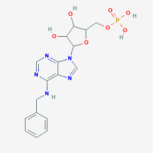 molecular formula C17H20N5O7P B225655 苄基腺苷单磷酸 CAS No. 13484-66-7