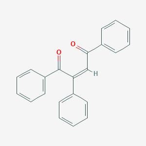 molecular formula C22H16O2 B225714 2-Butene-1,4-dione, 1,2,4-triphenyl-, (Z)- CAS No. 13249-75-7