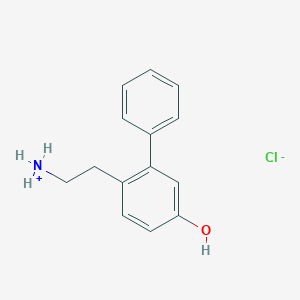 6-(2-Aminoethyl)-3-biphenylol hydrochloride