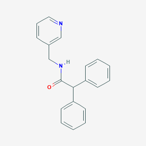 2,2-diphenyl-N-(pyridin-3-ylmethyl)acetamide