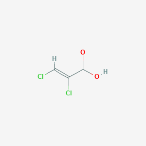 molecular formula C3H2Cl2O2 B225899 (Z)-2,3-dichloroacrylic acid CAS No. 13167-36-7