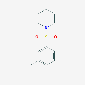 molecular formula C13H19NO2S B225919 1-[(3,4-Dimethylphenyl)sulfonyl]piperidine 