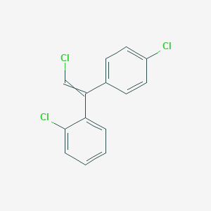 Benzene, 1-chloro-2-(2-chloro-1-(4-chlorophenyl)ethenyl)-