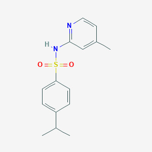4-isopropyl-N-(4-methyl-2-pyridinyl)benzenesulfonamide