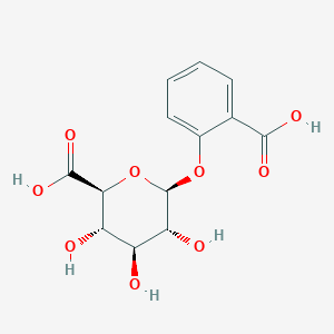 molecular formula C13H14O9 B022638 1-Salicylate glucuronide CAS No. 7695-70-7
